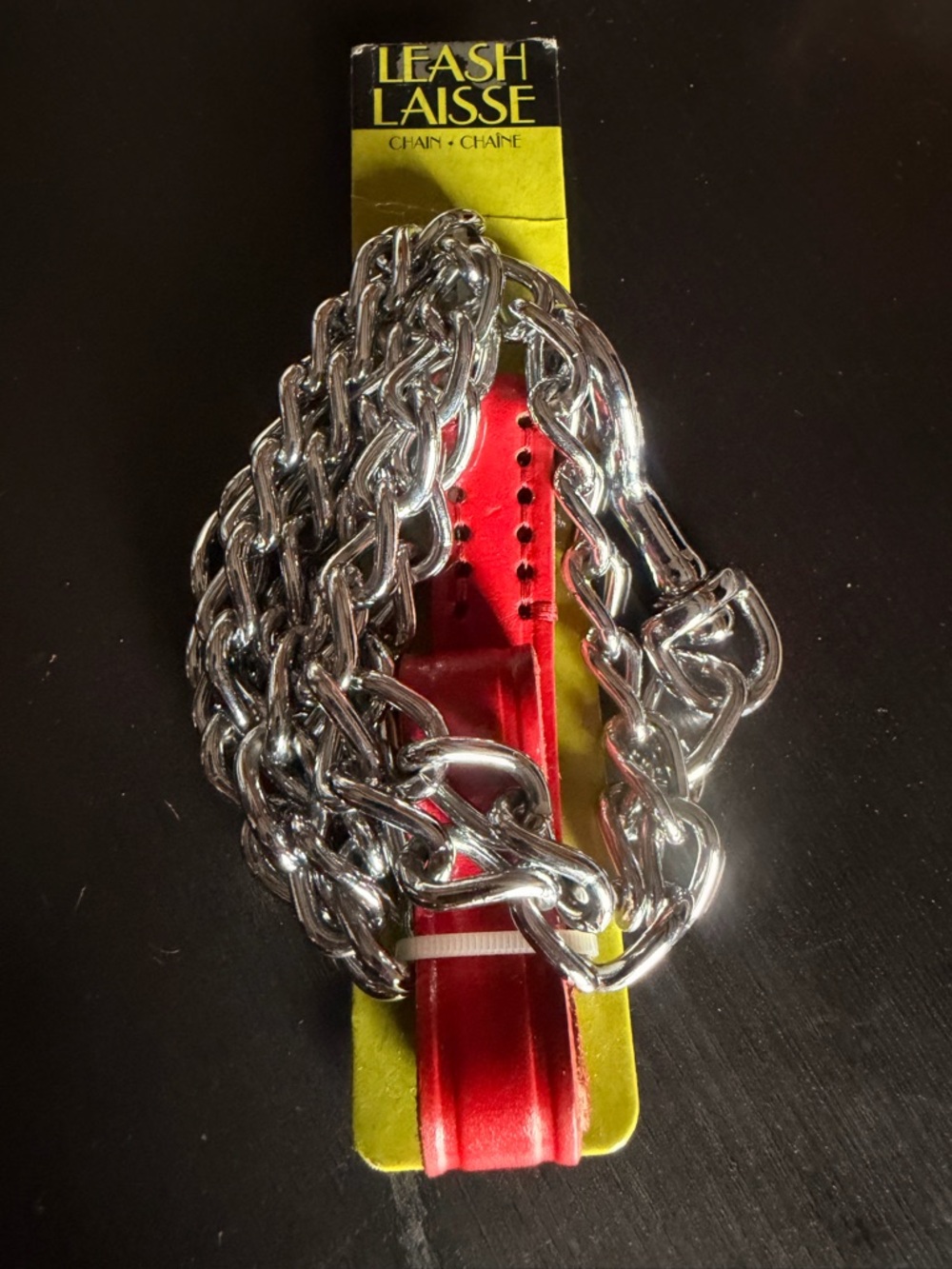 Red Heavy Pet Chain for dogs